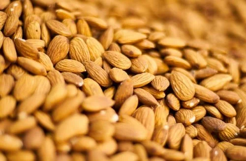 Where does the US get its almonds